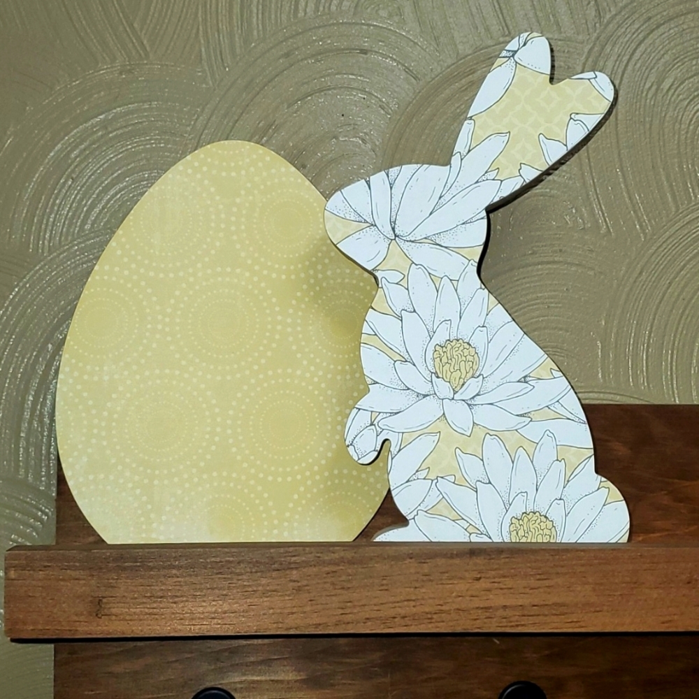 Bunny and Egg Spring Decor Set